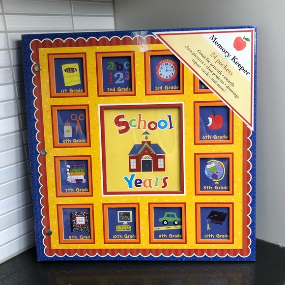 Other - NWT School Years Scrap and store memory book